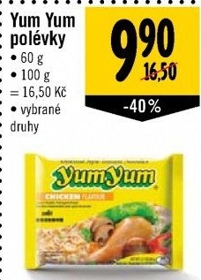 Instantní polévka YumYum