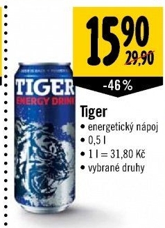 Energetický nápoj Tiger