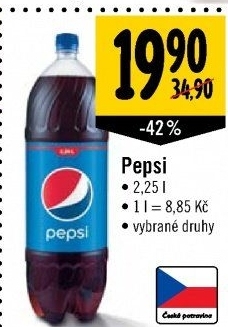 Limonáda Pepsi