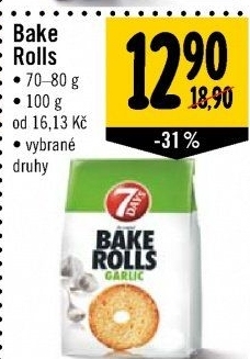 Krekry Bake rolls 7 Days
