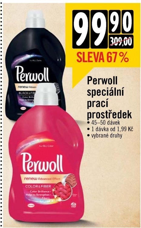 Prací gel Perwoll