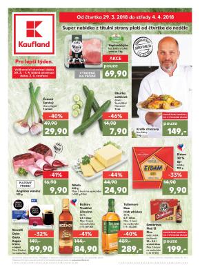 akční leták Kaufland 29.3.2018-4.4.2018