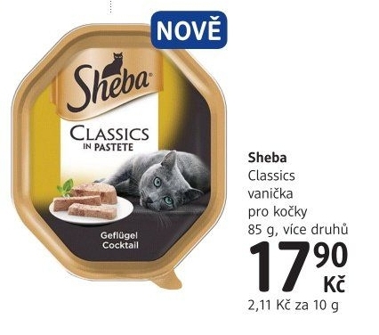 Paštika pro kočky Sheba