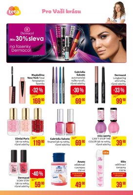 akční leták Teta drogerie 5.4.2018-14.4.2018