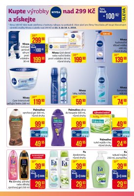 akční leták Teta drogerie 5.4.2018-14.4.2018