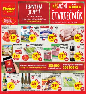 akční leták Penny Market 5.4.2018-8.4.2018