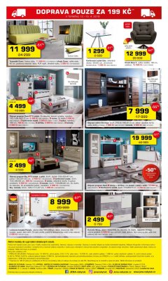 akční leták Jena nábytek 9.4.2018-22.4.2018