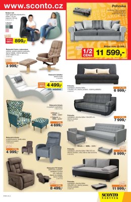 akční leták Sconto nábytek 11.4.2018-1.5.2018