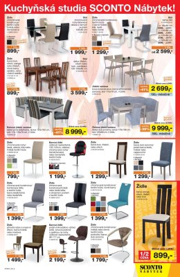akční leták Sconto nábytek 11.4.2018-1.5.2018
