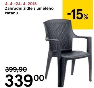 Zahradní židle