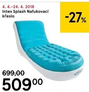 Nafukovací křeslo Splash Intex