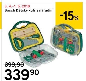 Dětský kufr na nářadí Bosch