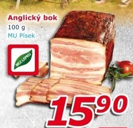 Anglický bok Maso uzeniny Písek