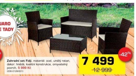 Zahradní set Fidji