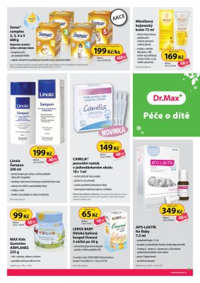 akční leták Dr. Max 1.5.2018-31.5.2018