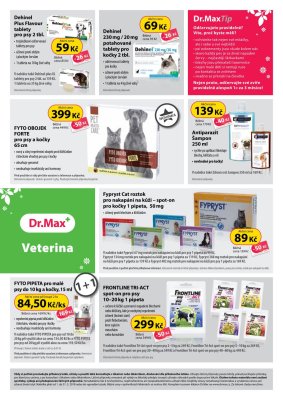 akční leták Dr. Max 1.5.2018-31.5.2018