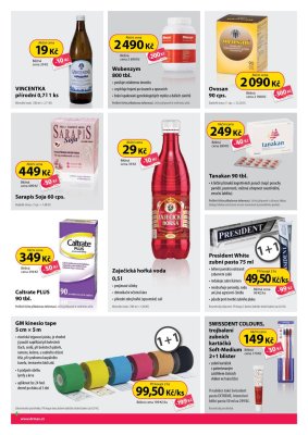 akční leták Dr. Max 1.5.2018-31.5.2018