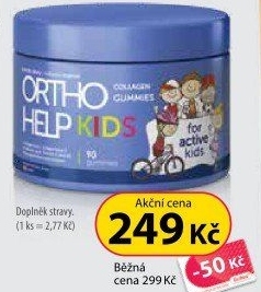 Želatinové bonbony Collagen dětské Ortho help
