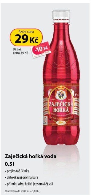 Voda hořká Zaječická