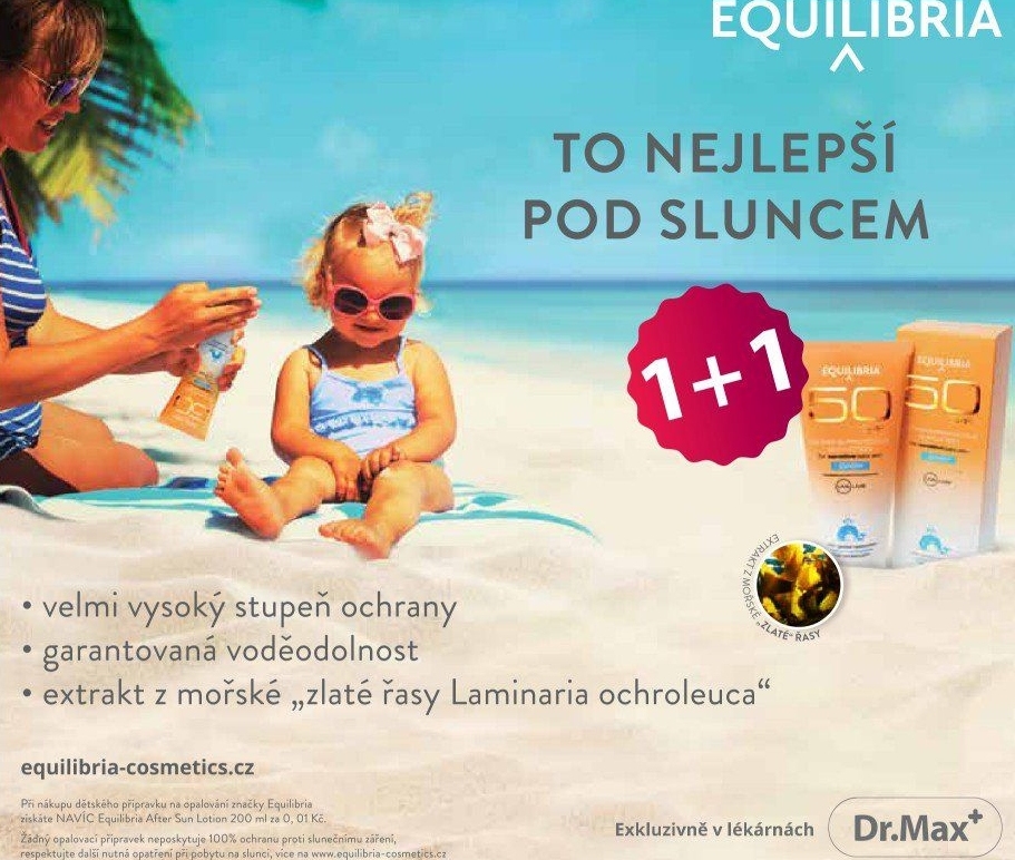 EQUILIBRIA Sun BABY SPF30 mléko 200ml