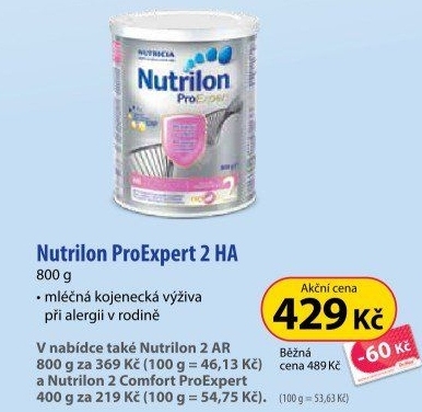 Kojenecké mléko Pro Expert Nutrilon