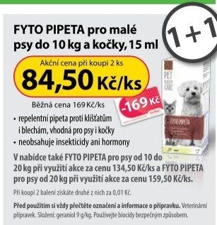 Fytopipeta pro psy a kočky Pet Health Care