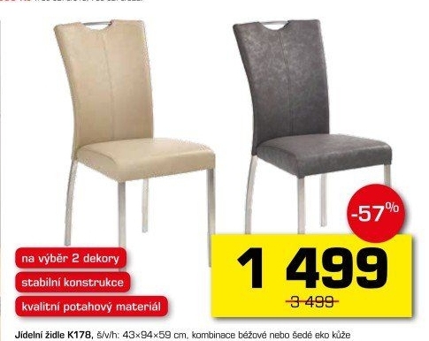 Jídelní židle K178