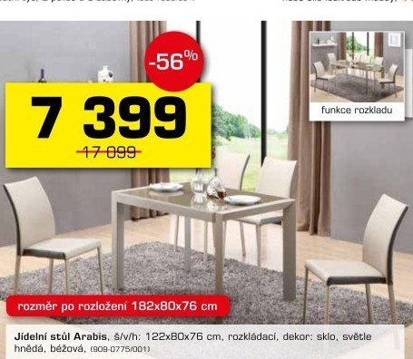Jídelní stůl Arabis