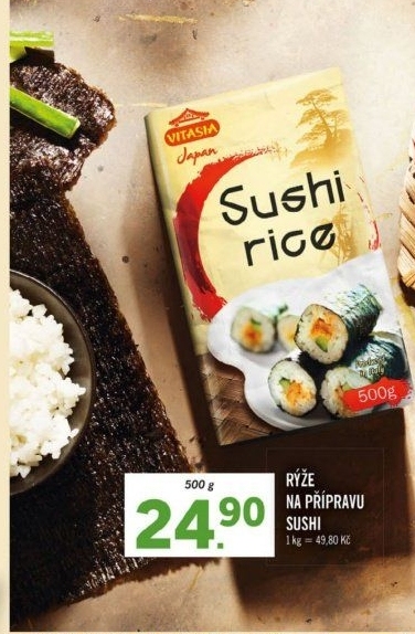 Rýže na sushi Vitasia - Lidl akcniletaky.com