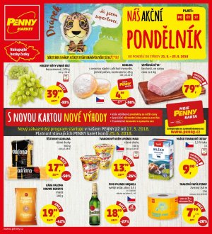 akční leták Penny Market 21.5.2018-23.5.2018