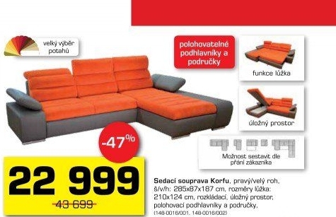 Sedací souprava Korfu