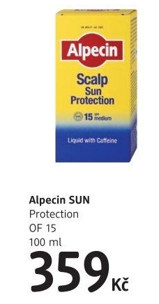 Ochranná emulze na pokožku hlavy SPF 15 Protection Alpecin