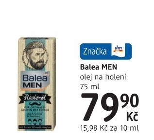 Olej na holení pánský Balea