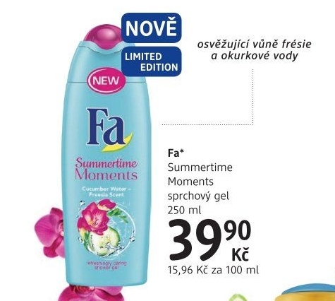 Sprchový gel Fa