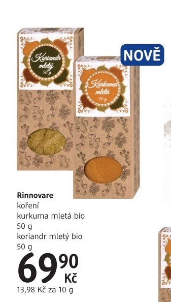 Koření bio Rinnovare