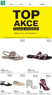 akční leták DEICHMANN 21.5.2018-3.6.2018
