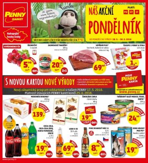 akční leták Penny Market 28.5.2018-30.5.2018
