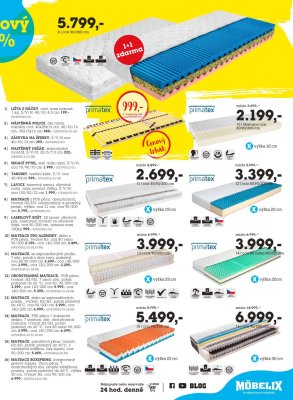 akční leták Möbelix 28.5.2018-10.6.2018