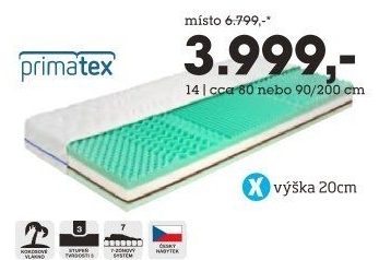 Oboustranná matrace