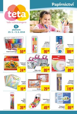 akční leták Teta drogerie 29.5.2018-9.6.2018