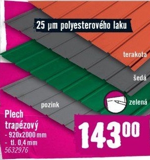 Trapézový plech Precit