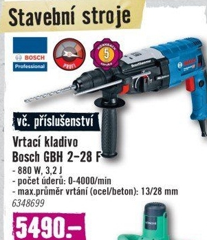 Vrtací kladivo Bosch GBH 2-28 DFV