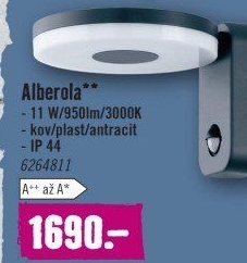 Venkovní nástěnné osvětlení se senzorem Alberola LED Eglo