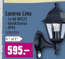 Venkovní nástěnné osvětlení Lima Massive