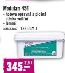 Opravná stěrka Modulan