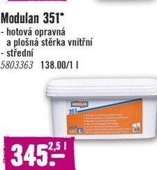 Opravná stěrka Modulan