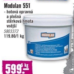 Opravná stěrka Modulan