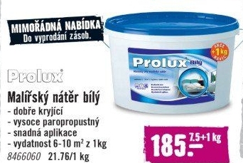 Interiérová barva Prolux