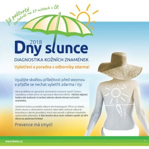 akční leták BENU Lékárna 1.6.2018-30.6.2018