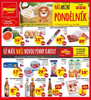 akční leták Penny Market 4.6.2018-6.6.2018